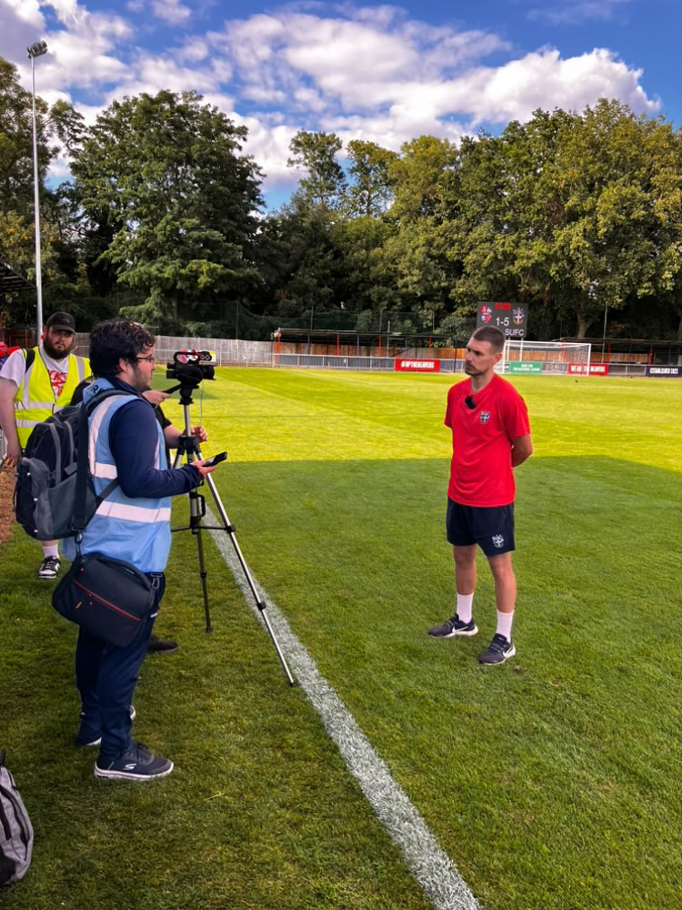 Matchday content captured by Aaron Bennis